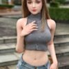 AIMI 168cm (5'6.1") Bust 77.5 cm Silicone Realistic Sex Doll (No.30 Head 115)