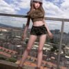 No.32 Body168 cm head style#114 AZM  PF Silicone Sex Dolls
