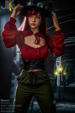 BodyJK6+HeadJK4 Light tan (shotter)