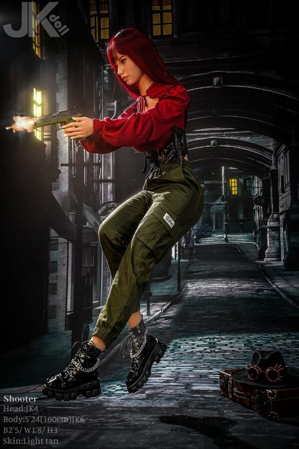 BodyJK6+HeadJK4 Light tan (shotter)