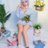 YJL 159cm (5'2.6") D-Cup Cara Full Silicone Slim Realistic Sex Doll (Head 180)