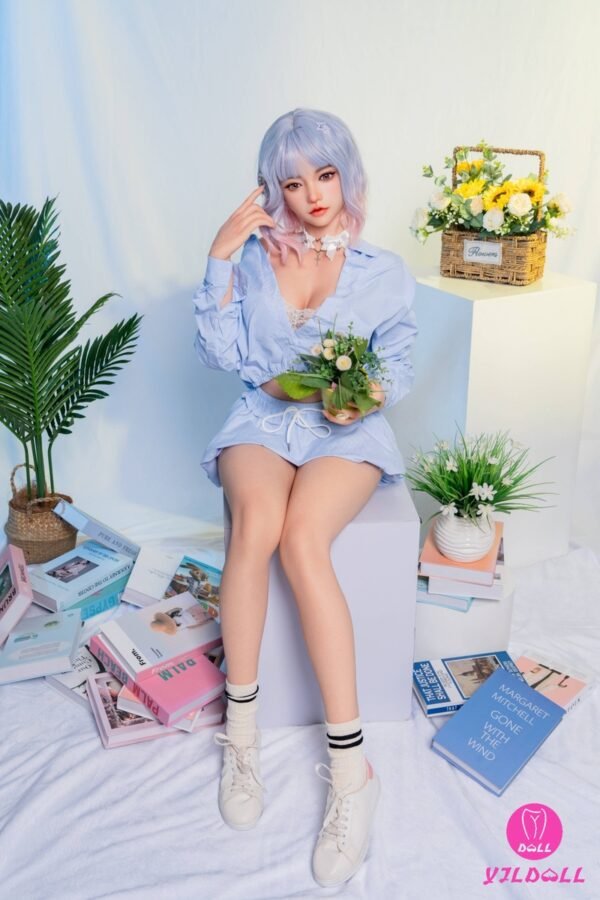 YJL 159cm (5'2.6") D-Cup Cara Full Silicone Slim Realistic Sex Doll (Head 180)