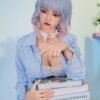 YJL 159cm (5'2.6") D-Cup Cara Full Silicone Slim Realistic Sex Doll (Head 180)
