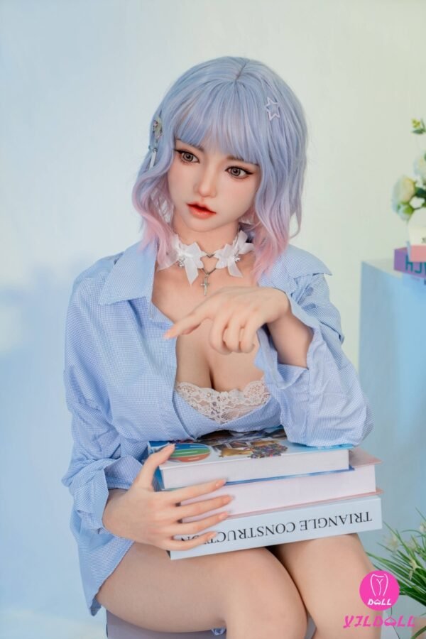 YJL 159cm (5'2.6") D-Cup Cara Full Silicone Slim Realistic Sex Doll (Head 180)
