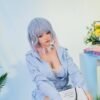 YJL 159cm (5'2.6") D-Cup Cara Full Silicone Slim Realistic Sex Doll (Head 180)