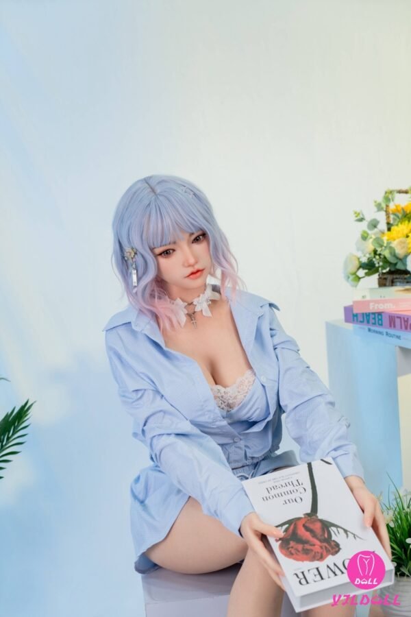 YJL 159cm (5'2.6") D-Cup Cara Full Silicone Slim Realistic Sex Doll (Head 180)