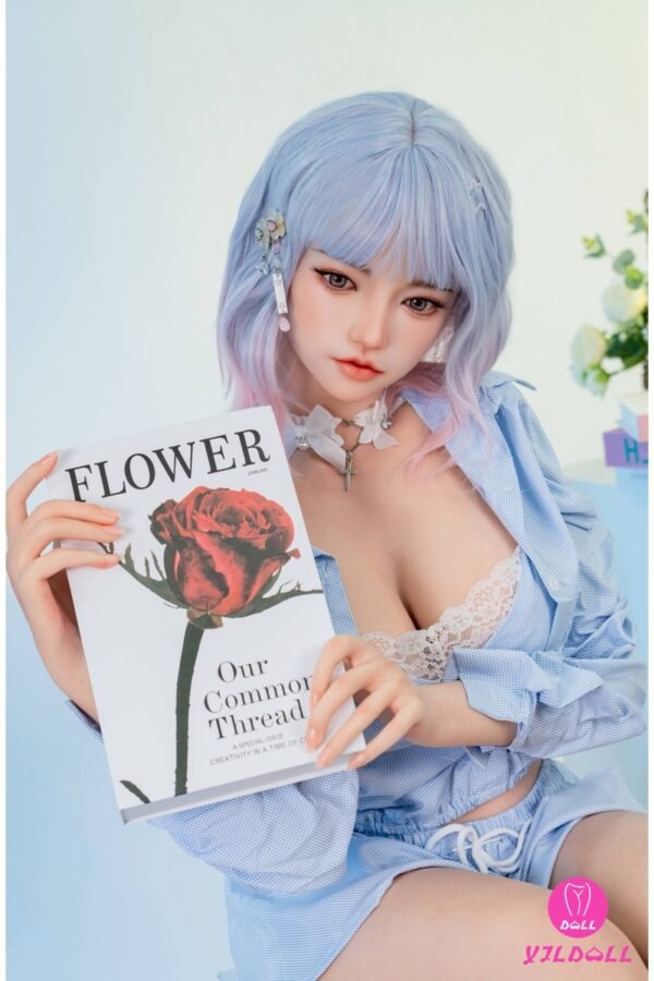 YJL 159cm (5'2.6") D-Cup Cara Full Silicone Slim Realistic Sex Doll (Head 180)