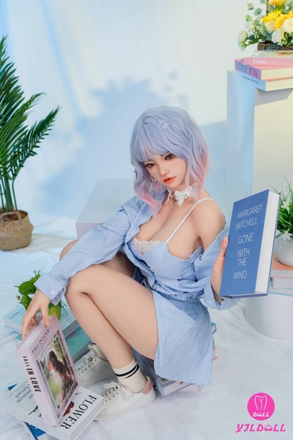 YJL 159cm (5'2.6") D-Cup Cara Full Silicone Slim Realistic Sex Doll (Head 180)