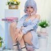 YJL 159cm (5'2.6") D-Cup Cara Full Silicone Slim Realistic Sex Doll (Head 180)