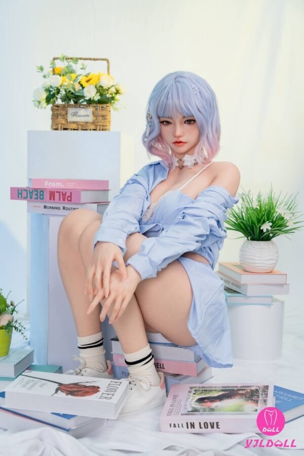 YJL 159cm (5'2.6") D-Cup Cara Full Silicone Slim Realistic Sex Doll (Head 180)