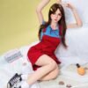 YJL 159cm (5'2.6") D-Cup Faith Full Silicone Slim Realistic Sex Doll (Head 236)