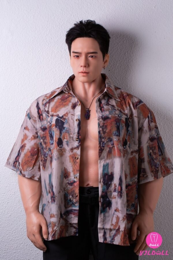 YJL 175cm (5'8.9") Bust 120 cm Adam Silicone PRO Male Realistic Sex Doll (Head MD027)