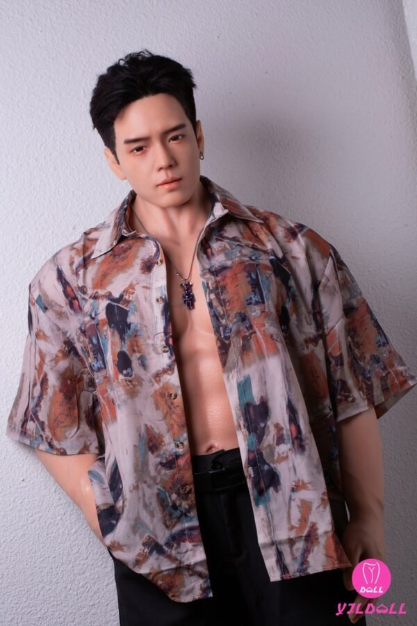 YJL 175cm (5'8.9") Bust 120 cm Adam Silicone PRO Male Realistic Sex Doll (Head MD027)