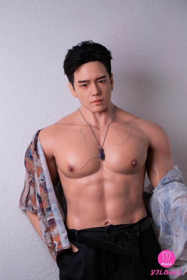 YJL 175cm (5'8.9") Bust 120 cm Adam Silicone PRO Male Realistic Sex Doll (Head MD027)