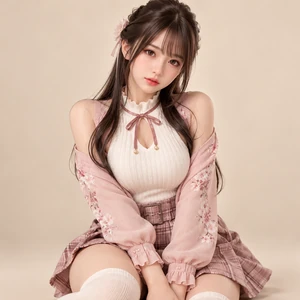 Japanese Sex Dolls AK 150cm (4'11.1") C-Cup Seamless Head & Body Silicone Realistic Sex Doll (AK19 Head LS29)