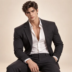 AIMI 168cm (5'6.1") Bust 103 cm Silicone Male Realistic Sex Doll (No.132 Head 186)