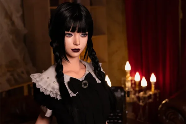 Stella Dolls Raven Gothic 148cm (4'10.27") 73.00cm Bust Silicone Sex Doll (SD06)